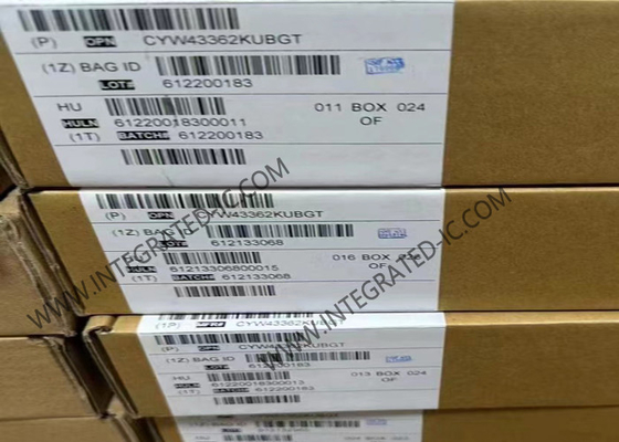 CYW43362KUBGT ওয়াইফাই 6 চিপ সিঙ্গল-চিপ ইন্টিগ্রেটেড আইইইই 802.11TM ওয়াই-ফাই 4 চিপ