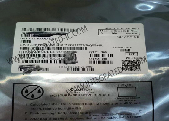 EFM32ZG222F32-B-QFP48R মাইক্রোকন্ট্রোলার MCU EFM32 Zero Gecko 32-বিট মাইক্রোকন্ট্রোলার