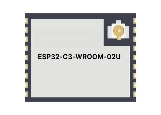 ESP32-C3-WROOM-02U-N8 ওয়্যারলেস কমিউনিকেশন মডিউল Wi-Fi এবং BT LE মডিউল Multiprotocol মডিউল