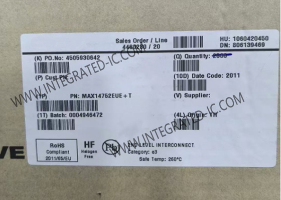 MAX14752EUE ইন্টিগ্রেটেড সার্কিট চিপ 72V 8-চ্যানেল অ্যানালগ মাল্টিপ্লেক্সার TSSOP-16