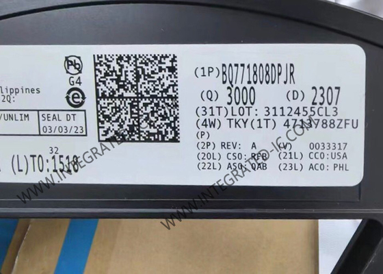 BQ771808DPJR ইন্টিগ্রেটেড সার্কিট চিপ ফ্যামিলি 2-5S অভ্যন্তরীণ বিলম্ব টাইমার সহ ওভারভোল্টেজ প্রটেক্টর