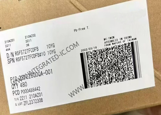 R5F572TFCDFB মাইক্রোকন্ট্রোলার MCU 32-বিট হাই পারফরম্যান্স 200MHz মাইক্রোকন্ট্রোলার