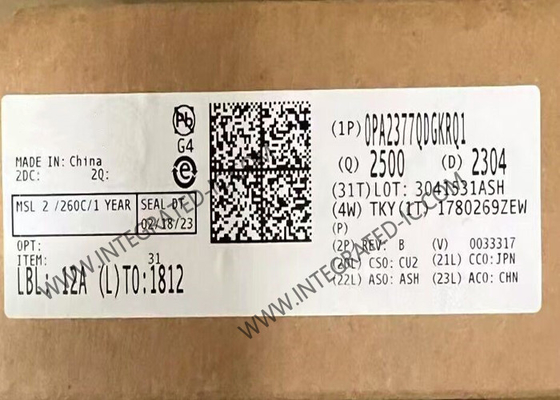 OPA2377QDGKRQ1 ইন্টিগ্রেটেড সার্কিট চিপ কম গোলমাল 5MHz সিএমওএস অপারেশনাল এম্প্লিফায়ার