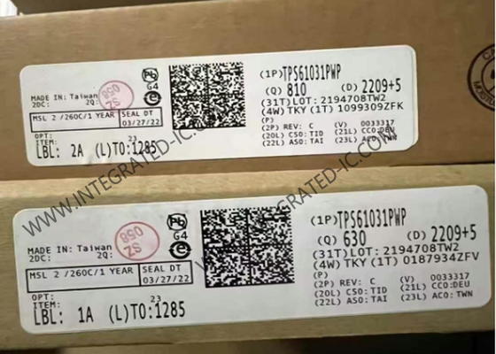 টিপিএস৬১০৩১পিডব্লিউপি ইন্টিগ্রেটেড সার্কিট চিপ ৯৬% কার্যকর সিঙ্ক্রোন বুস্ট কনভার্টার এইচটিএসএসওপি-১৬