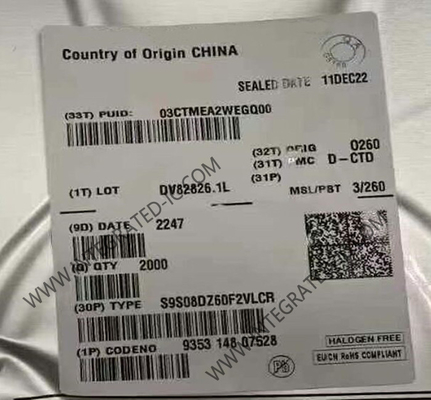 S9S08DZ60F2VLCR মাইক্রোকন্ট্রোলার MCU 40MHz 8-বিট মাইক্রোকন্ট্রোলার IC LQFP-32 8-বিট MCU