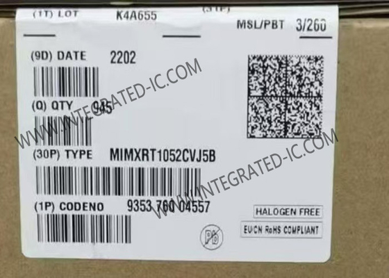 একক কোর MIMXRT1052CVJ5B ইন্টিগ্রেটেড সার্কিট চিপ 196LFBGA মাইক্রোকন্ট্রোলার আইসি