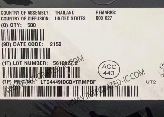 LTC4449IDCB ইন্টিগ্রেটেড সার্কিট চিপ হাই স্পিড সিঙ্ক্রোনিক এন-চ্যানেল এমওএসএফইটি গেট ড্রাইভার