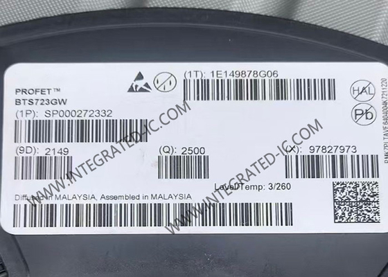BTS723GW ইন্টিগ্রেটেড সার্কিট চিপ 7V থেকে 58V স্মার্ট হাই-সাইড পাওয়ার সুইচ SOIC-14