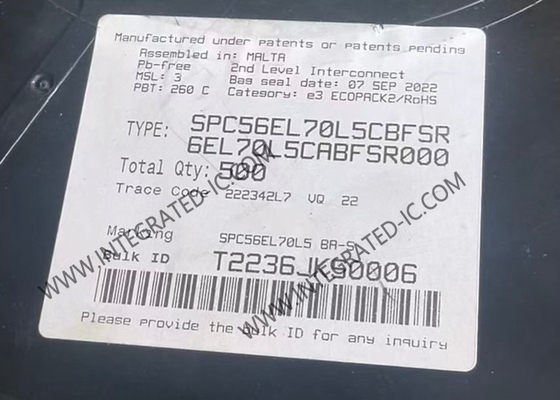 মাইক্রোকন্ট্রোলার MCU চিপ SPC56EL70L5CBFSR 32-বিট পাওয়ার আর্কিটেকচার মাইক্রোকন্ট্রোলার