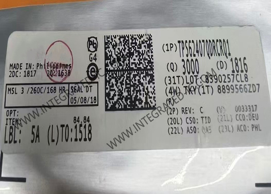 ইন্টিগ্রেটেড সার্কিট চিপ TPS62407QDRCRQ1 ফিক্সড VOUT ডুয়াল বাক সুইচিং নিয়ন্ত্রক আইসি