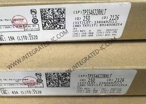 TPS54622RHLT ইন্টিগ্রেটেড সার্কিট চিপ 6A সিঙ্ক্রোনিক স্টেপ-ডাউন SWIFTTM কনভার্টার VQFN-14