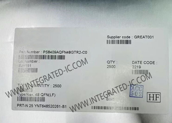 PS8409AQFN48GTR2-C0 ইন্টিগ্রেটেড সার্কিট চিপ 6 Gbps HDMITM 2.0 জিটার ক্লিনিং রিপিটার