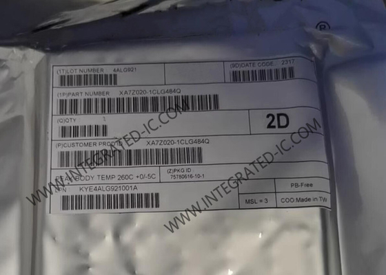 ইন্টিগ্রেটেড সার্কিট চিপ XA7Z020-1CLG484Q LFBGA484 ফিল্ড প্রোগ্রামযোগ্য গেট অ্যারে