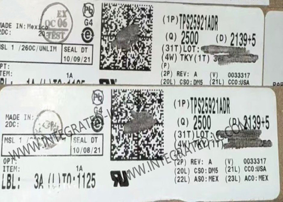 TPS25921ADR ইন্টিগ্রেটেড সার্কিট চিপ 1.7A ইলেকট্রনিক ফিউজ IC SOIC-8 eFuse IC