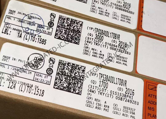 এমআর এবং প্রোগ্রামযোগ্য বিলম্ব সহ TPS3840DL17DBVR ইন্টিগ্রেটেড সার্কিট চিপ হাই ইনপুট ভোল্টেজ সুপারভাইজার