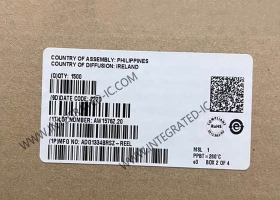 ADG1334BRSZ ইন্টিগ্রেটেড সার্কিট চিপ 33V কোয়াড এসপিডিটি এনালগ সুইচ এসএসওপি -20 প্যাকেজ