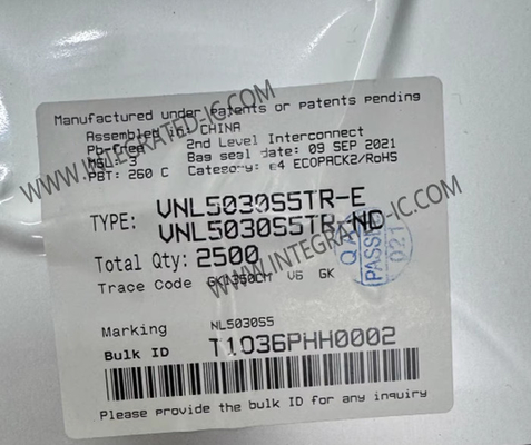 VNL5030S5TR ইন্টিগ্রেটেড সার্কিট চিপ 25A OMNIFET III সম্পূর্ণরূপে সুরক্ষিত নিম্ন-পার্শ্ব ড্রাইভার
