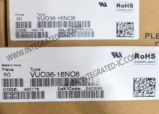 VUO36-16NO8 ইন্টিগ্রেটেড সার্কিট চিপ 36 Amps 1600V রেক্টিফায়ার ব্রিজ মডিউল FO-B-5 প্যাকেজ