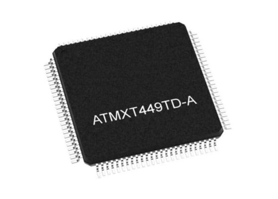 ATMXT449TD-AB ইন্টিগ্রেটেড সার্কিট চিপ 448 নোড টাচ স্ক্রিন কন্ট্রোলার TQFP-100