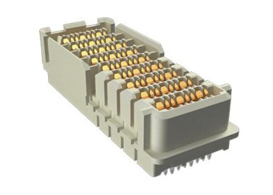 10128494-107500ULF সংযোগকারী 350POS ExaMEZZ 56Gb/s হাই স্পিড Mezzanine সংযোগকারী