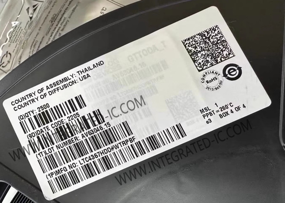 LTC4367HDD ইন্টিগ্রেটেড সার্কিট চিপ 100V ওভারভোল্টেজ আন্ডারভোল্টেজ এবং বিপরীত সরবরাহ সুরক্ষা নিয়ামক