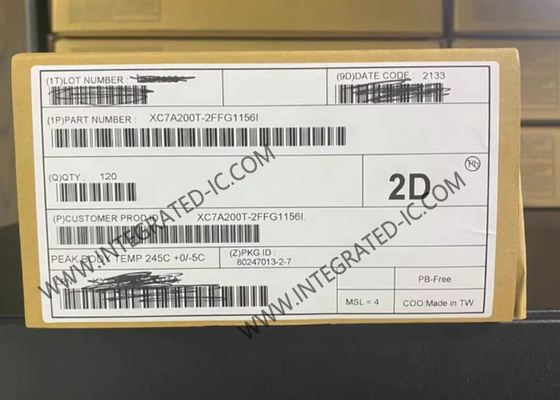 উচ্চ কার্যক্ষমতা XC7A200T-2FFG1156I 1156-BBGA ফিল্ড প্রোগ্রামেবল গেট অ্যারে