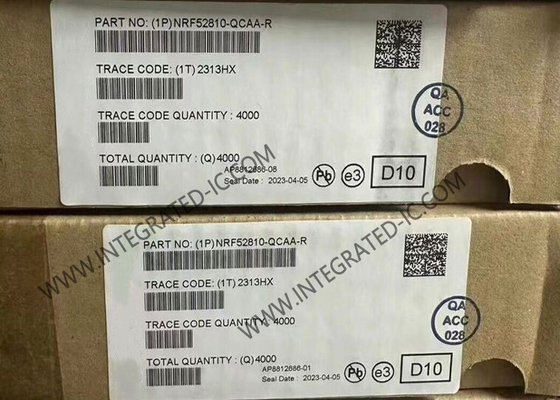 আরএফ সিস্টেম অন চিপ - SoC NRF52810-QCAA-R ARM কর্টেক্স M4 NRF52810 QFN32