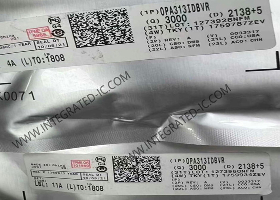 OPA313IDBVR ইন্টিগ্রেটেড সার্কিট চিপ একক 5.5V 1MHz 50μA RRIO অপারেশনাল এম্প্লিফায়ার