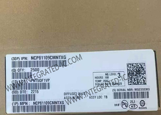 NCP81109CMNTXG ইন্টিগ্রেটেড সার্কিট চিপ 14A সিঙ্গল ফেজ সিঙ্ক্রোনিক বক রেগুলেটর QFN48