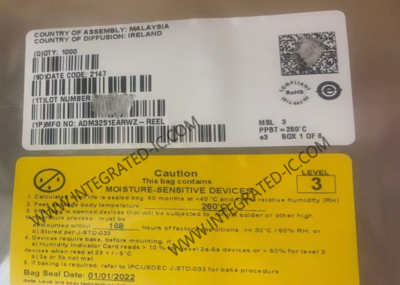ইন্টিগ্রেটেড সার্কিট চিপ ADM3251EARWZ বিচ্ছিন্ন একক-চ্যানেল RS-232 লাইন ড্রাইভার