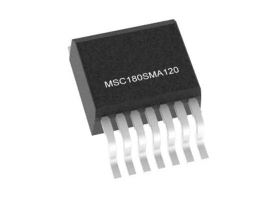 MSC180SMA120SCT ইন্টিগ্রেটেড সার্কিট চিপ 1200V 22A এন চ্যানেল এমএসআইসি এমওএসএফইটি ট্রানজিস্টর