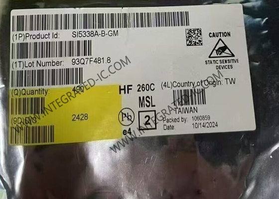 SI5338A-B-GM ইন্টিগ্রেটেড সার্কিট চিপ 710MHz লো জিটার ক্লক জেনারেটর আইসি QFN24