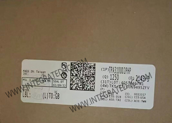 TPA3100D2PHP ইন্টিগ্রেটেড সার্কিট চিপ 20W স্টেরিও 10V থেকে 26V ক্লাস-ডি অডিও এম্প্লিফায়ার