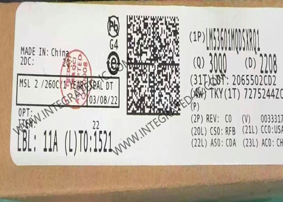 LM53601MQDSXRQ1 ইন্টিগ্রেটেড সার্কিট চিপ 36V সিঙ্ক্রোন 2.1MHz অটোমোটিভ স্টেপ-ডাউন ডিসি/ডিসি কনভার্টার