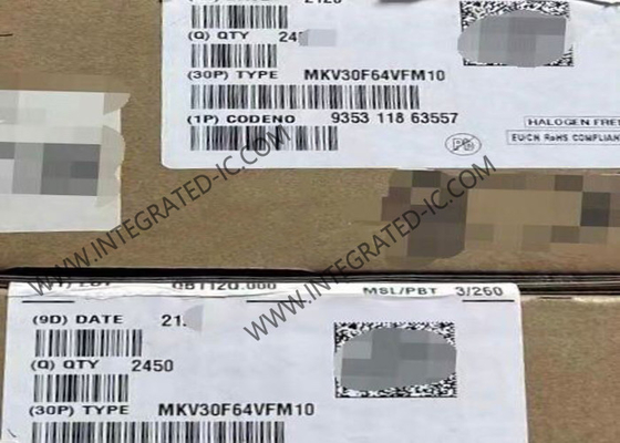 MKV30F64VFM10 মাইক্রোকন্ট্রোলার MCU ARM Cortex M4 Kinetis KV মাইক্রোকন্ট্রোলার IC 32Bit MCU