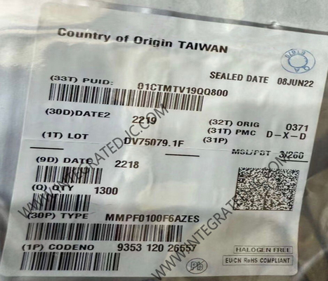 MMPF0100F6AZES ইন্টিগ্রেটেড সার্কিট চিপ পাওয়ার ম্যানেজমেন্ট আইসি HVQFN56 কনফিগারযোগ্য PMIC