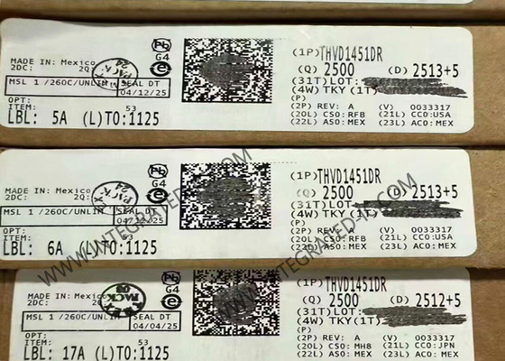 THVD1451DR ইন্টিগ্রেটেড সার্কিট চিপ 3.3V থেকে 5V RS-485 ট্রান্সিভার ±18-kV আইইসি ইএসডি সুরক্ষা সহ