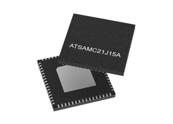 ATSAMC21J15A-MN মাইক্রোকন্ট্রোলার MCU 32বিট সিঙ্গেল কোর MCU VQFN64 SAM C21 সিরিজ MCU