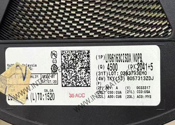 LM96163CISDX সেন্সর আইসি রিমোট ডায়োড ডিজিটাল তাপমাত্রা সেন্সর WSON-10