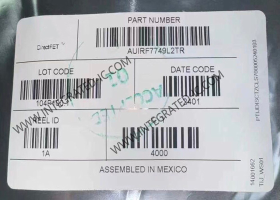 ইন্টিগ্রেটেড সার্কিট চিপ AUIRF7749L2TR মোটরগাড়ি 10V পাওয়ার একক MOSFET ট্রানজিস্টর