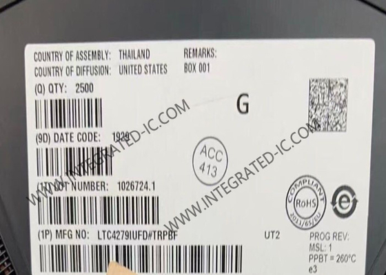 LTC4279IUFD ইন্টিগ্রেটেড সার্কিট চিপ সিঙ্গল পোর্ট PoE পাওয়ার সোর্সিং সরঞ্জাম নিয়ামক