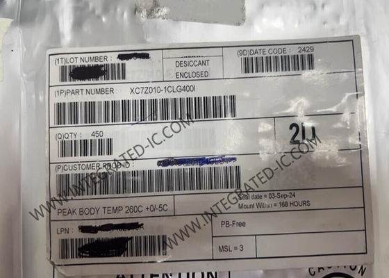 সাধারণ উদ্দেশ্য XC7Z010-1CLG400I 28K লজিক সেল ফিল্ড প্রোগ্রামযোগ্য গেট অ্যারে