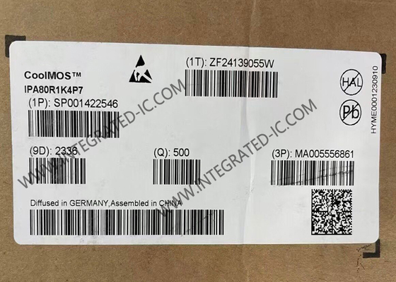 IPA80R1K4P7 ইন্টিগ্রেটেড সার্কিট চিপ 800V 4A CoolMOS P7 পাওয়ার MOSFET ট্রানজিস্টর