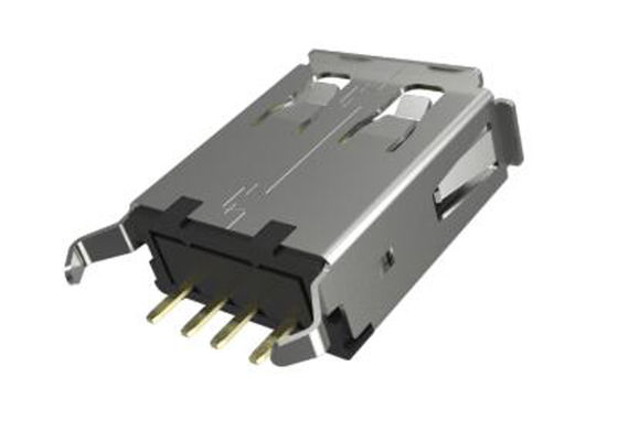 10150486-101CLF সংযোগকারী ইউএসবি ২.০ টাইপ এ রিসেপ্টাকল 4POS ইউএসবি টাইপ সি সংযোগকারী