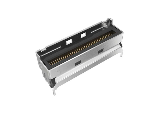 G98V12322HR সংযোগকারী 0.60 মিমি পিচ 95Ω 56Gb/s মিনি কুল এজ আইও সংযোগকারী