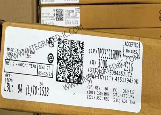 TPS56C215RNNR ইন্টিগ্রেটেড সার্কিট চিপ 12A সিঙ্ক্রোনিক স্টেপ-ডাউন SWIFTTM কনভার্টার