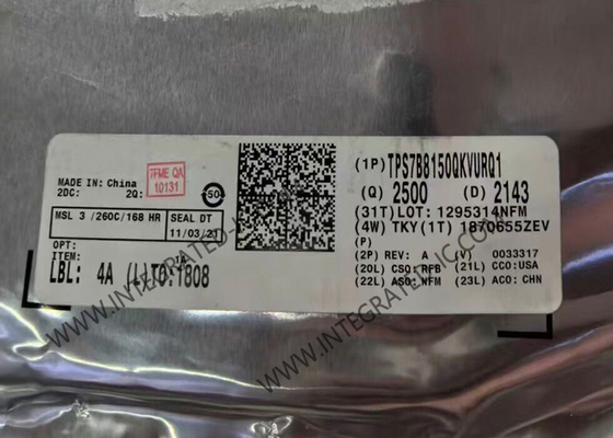 TPS7B8150QKVURQ1 ইন্টিগ্রেটেড সার্কিট চিপ লো ড্রপআউট নিয়ন্ত্রক 150mA এলডিও নিয়ন্ত্রক