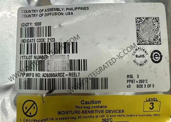 AD8099ARDZ ইন্টিগ্রেটেড সার্কিট চিপ উচ্চ গতির অপারেশনাল এমপ্লিফায়ার SOIC8 Op Amps IC