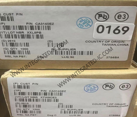 CA3140EZ ইন্টিগ্রেটেড সার্কিট চিপ 4.5MHz BiMOS অপারেশনাল এম্প্লিফায়ার PDIP8