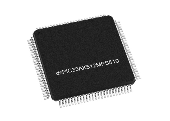 DSPIC33AK512MPS510-I/PT মাইক্রোকন্ট্রোলার MCU 32বিট ডিজিটাল সিগন্যাল কন্ট্রোলার TQFP100